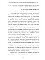 Số hóa tài liệu địa chí cho mục đích bảo tồn di sản và phát triển kinh tế - xã hội của thủ đô Hà Nội