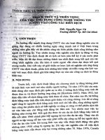 Thách thức và triển vọng của việc ứng dụng công nghệ thông tin (CNTT) vào công tác biên dịch