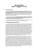 TIỂU LUẬN LÝ THUYẾT MÔN GIÁO DỤC THỂ CHẤT VÀ SỨC KHOẺ