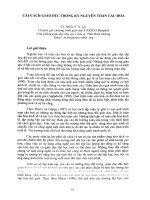 Cải cách giáo dục trong kỷ nguyên toàn cầu hóa