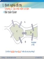 Bài giảng môn học lý thuyết đồ thị