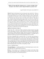 Thông tin địa phương trong Dự án Nâng cao năng lực sử dụng máy tính và truy nhập Internet tại Việt Nam