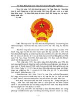 Nội dung Bài dự thi tìm hiểu hiến pháp nước Cộng hoà xã hội chủ nghĩa Việt Nam