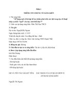 SKKN ÁP dụng một số bài tập bổ trợ nhằm phát triển sức bật trong học kĩ thuật nhảy xa kiểu ngồi cho học sinh khối lớp 9