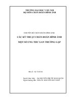 Các kỹ thuật chẩn đoán hình ảnh một số ung thư gan thường gặp.PDF