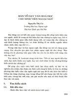 Bàn về dạy văn hóa đọc cho sinh viên ngoại ngữ