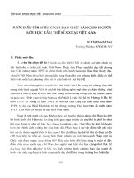 Bước đầu tìm hiểu sách dạy chữ Hán cho mọi người mới học đầu thế kỷ XX tại Việt Nam