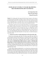 Số hóa di sản văn hóa và tài liệu địa phương Một mô hình hướng đến người dùng