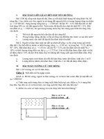 Các dạng bài tập thi OLYMPIC Cơ học Đất