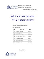 đề án môn quản trị học