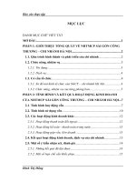 Báo cáo thực tập tại Ngân hàng TMCP Sài Gòn Công thương – chi nhánh Hà Nội