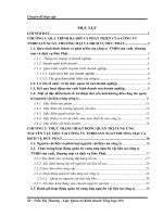 Chuyên đề thực tập: Giải pháp hoàn thiện hoạt động quản trị cung ứng nguyên vật liệu tại công ty TNHH sản xuất, thương mại và dịch vụ Đức Phát