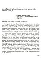 Nghiên cứu về vai trò của giới qua tư liệu khảo cổ học