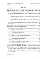 báo cáo thực tập hoàn thiện kế toán bán hàng tại công ty cổ phần vicem vật tư vận tải xi măng