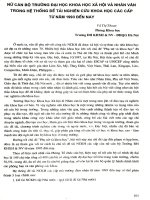 ữ cán bộ trường đại học khoa học xã hội và nhân văn trong hệ thống đề tài nghiên cứu khoa học các cấp từ năm 1993 đến nay.PDF