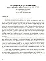 Chức năng tu từ của từ trái nghĩa trong các tác phẩm văn học Nga thế kỷ XIX.PDF