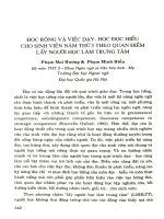 Đọc rộng và việc dạy - học đọc hiểu cho sinh viên năm thứ 3 theo quan điểm lấy người học làm trung tâm