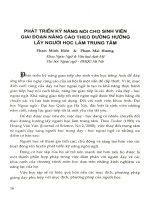 Phát triển kỹ năng nói cho sinh viên giai đoạn nâng cao theo đường hướng lấy người học làm trung tâm