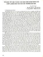 Tổ chức tốt việc tự học cho sinh viên nhằm nâng cao chất lượng đào tao của các trường đại học.PDF