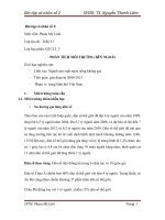 bài tập phân tích môi trường bên ngoài