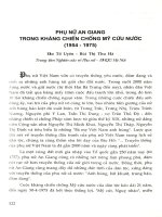 Phụ nữ An Giang trong kháng chiến chống Mỹ cứu nước (1954 - 1975