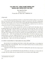 ai trò của công nghệ thông tin trong qui trình đào tạo mới.PDF