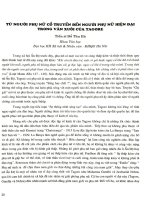 Từ người phụ nữ cổ truyền đến người phụ nữ hiện đại trong Văn xuôi của Tagore.PDF