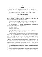 Báo cáo thực tập tại Công ty cổ phần Tư vấn Đầu tư và Xây dựng Bưu điện