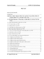 Hoàn thiện công tác lập dự án tại Tổng công ty cổ phần điện tử và tin học Việt Nam