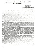 Phụ nữ Trung Quốc trong công cuộc cải cách mở cửa hiện nay.PDF