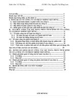 Báo cáo thực tập tổng hợp tại công ty cổ phần nhôm việt dũng