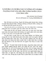 Tự phê bình và phê bình theo tư tưởng Hồ Chí Minh, phương pháp hữu hiệu hình thành nhân cách của sinh viên