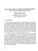 Phân đoạn ảnh dựa trên sự không ổn định của lớp và sự đồng nhất vùng