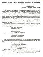 Tình yêu và tình cảm gia đình nồng ấm trong thơ Tế Hanh.PDF