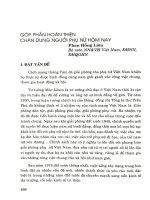 Góp phần hoàn thiện chân dung người phụ nữ hôm nay