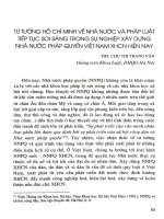 Tư tưởng Hồ Chí Minh về Nhà nước và Pháp luật tiếp tục soi sáng trong sự nghiệp xây dựng Nhà nước pháp quyền Việt Nam XHCN hiện nay