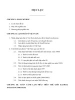 tiểu luận chủ đề lạm phát ở việt nam