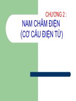 bài giảng nam châm điện cơ cấu điện từ