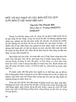 Vài suy nghĩ về các bản đồ du lịch xuất bản ở Việt Nam hiện nay