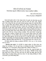 Rèn kỹ năng sư phạm trong quá trình đào tạo giáo viên