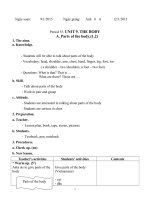 giáo án Anh 6 ki 2