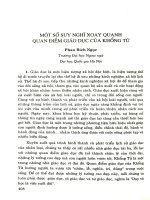 Một số suy nghĩ xoay quanh quan điểm giáo dục của Khổng Tử