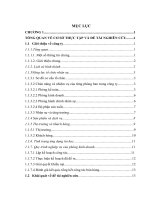 Báo cáo thực tập tốt nghiệp  Công ty TNHH sản xuất  thương mại MEKONG Việt Nam