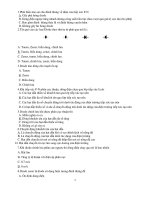 Trắc nghiệm kỹ thuật điện tử