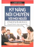 Kỹ năng nói chuyện với mọi người ở mọi nơi, mọi lúc - Bí quyết thành công trong giao tiếp