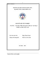 Xây dựng Phần mềm quản lý nhân sự tại Công ty TNHH LANTRO VIỆT NAM