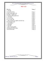 skkn Rèn kĩ năng giải toán tính theo phương trình hóa học lớp 8A1