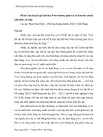 skkn dạy luyện tập hình học 9 theo hướng giảm tải và đảm bảo chuẩn kiến thức, kĩ năng