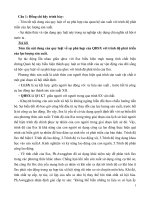 Tổng hợp câu hỏi đáp án ôn thi môn triết học duy vật lịch sử