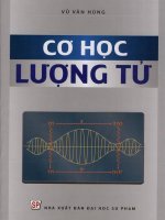 giáo trình Cơ học lượng tử